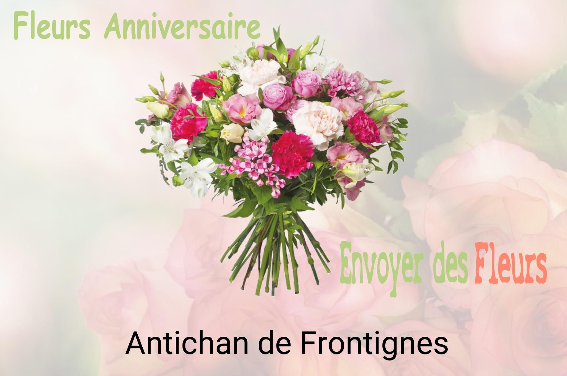 Bouquet de fleurs d’anniversaire livré à Antichan-de-Frontignes
